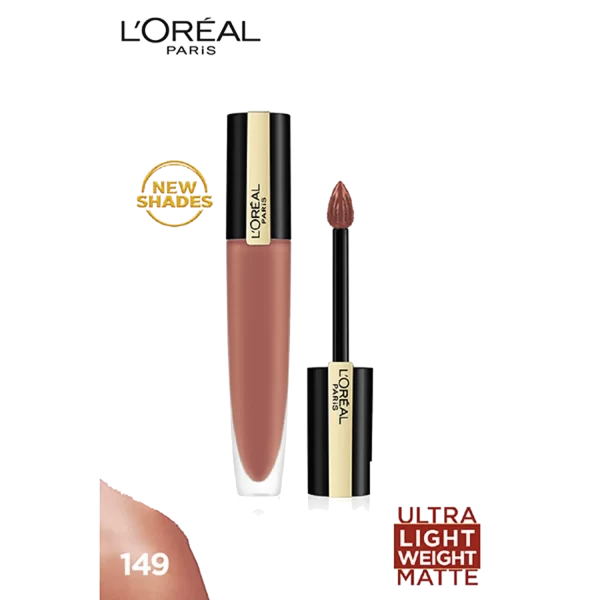 Loreal Matte Liquid Lipstick 149 I Enchant 1