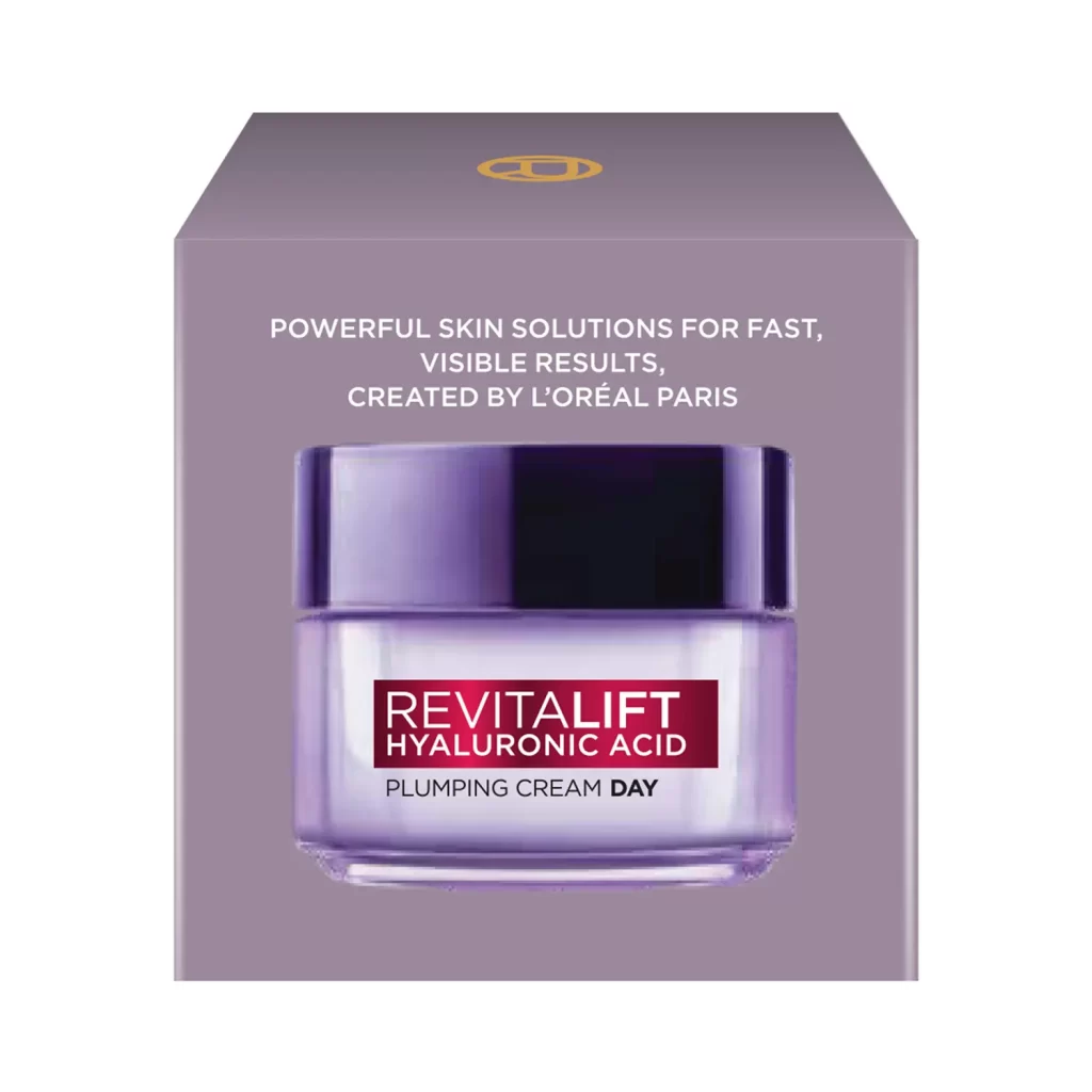 Loreal Paris Revitalift Hyaluronic Acid Plumping Day Cream For Women 3