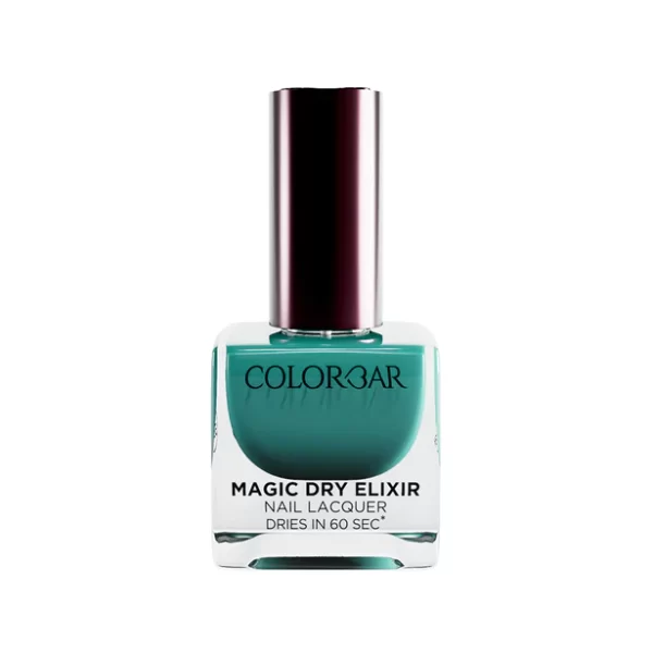 Magic Dry Elixir Nail Lacquer Castle Green 1