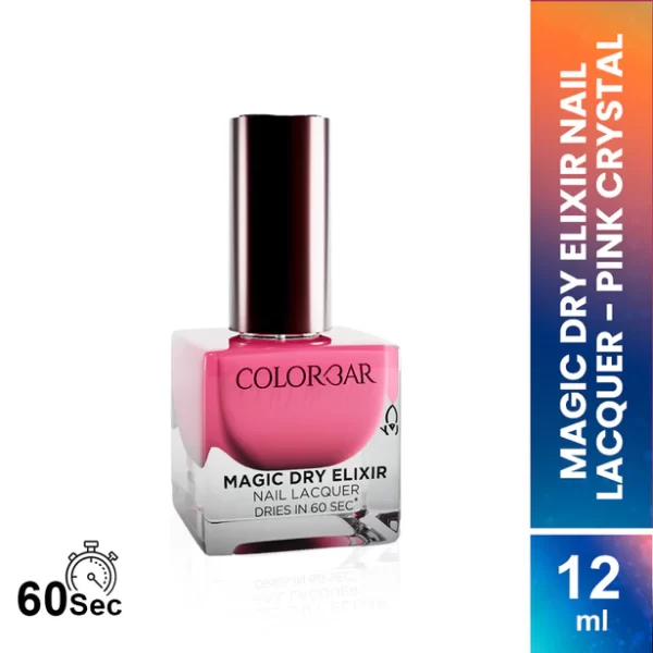 Magic Dry Elixir Nail Lacquer Pink Crystal 2