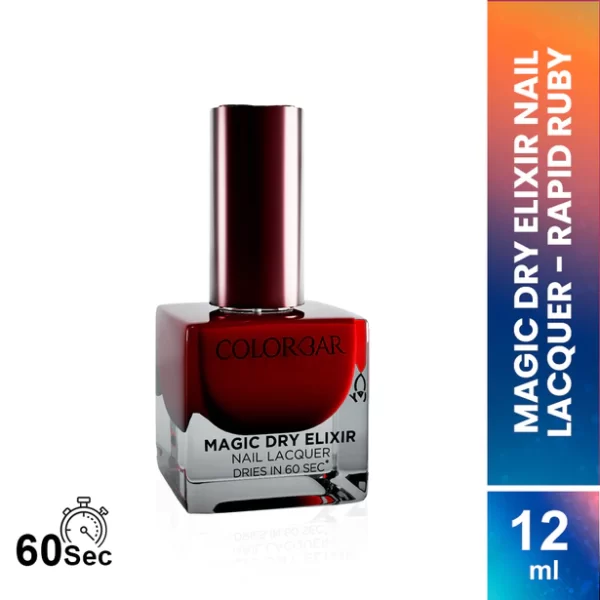 Magic Dry Elixir Nail Lacquer Rapid Ruby 2