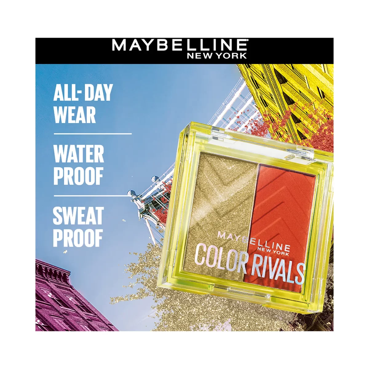 Maybelline Eye Shadow Duo Chill X Daring 7