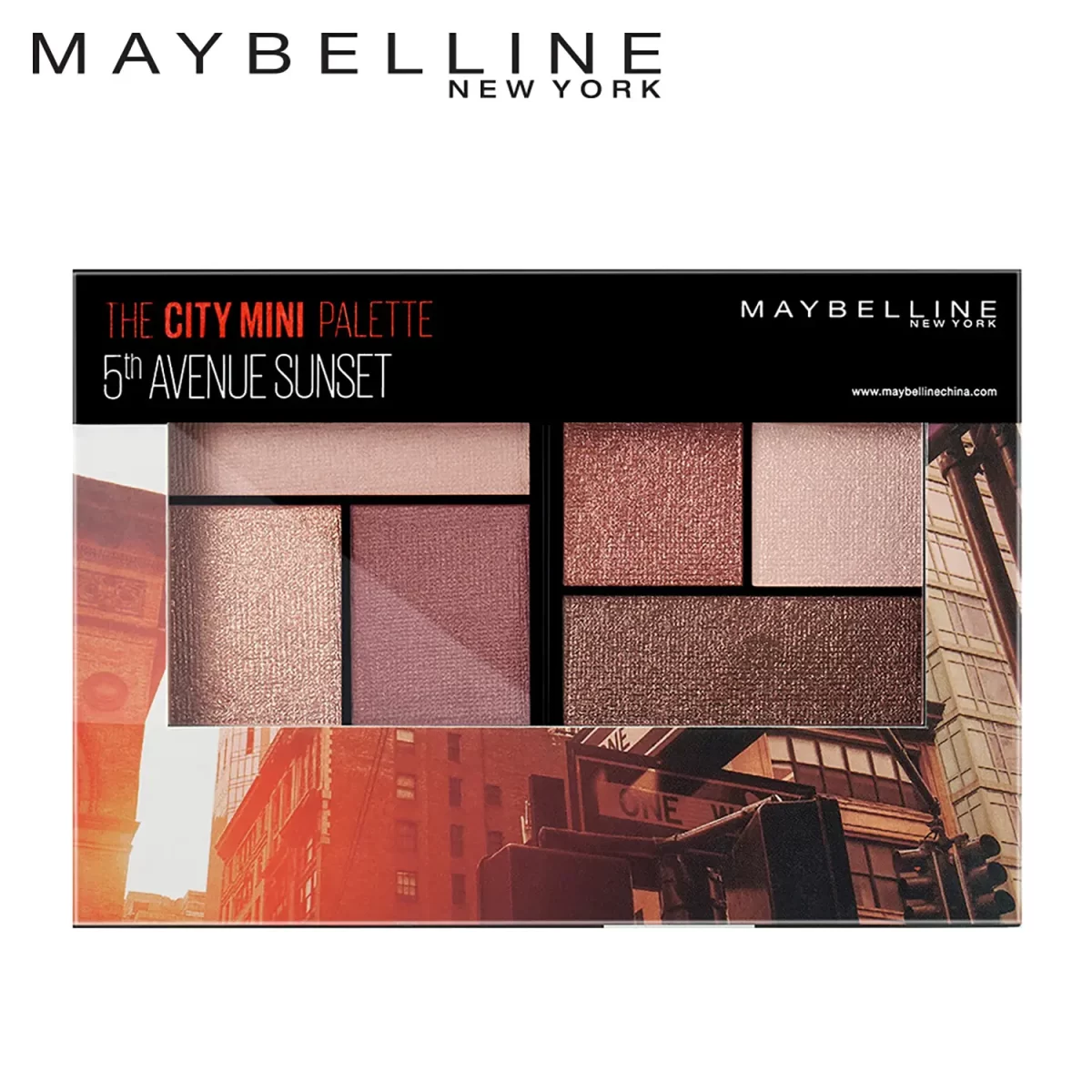 Maybelline New York City Mini Palette 5th Avenue Sunset 4