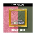 Maybelline New York Color Rivals Longwear Eye Shadow Duo Urban X Wild 3