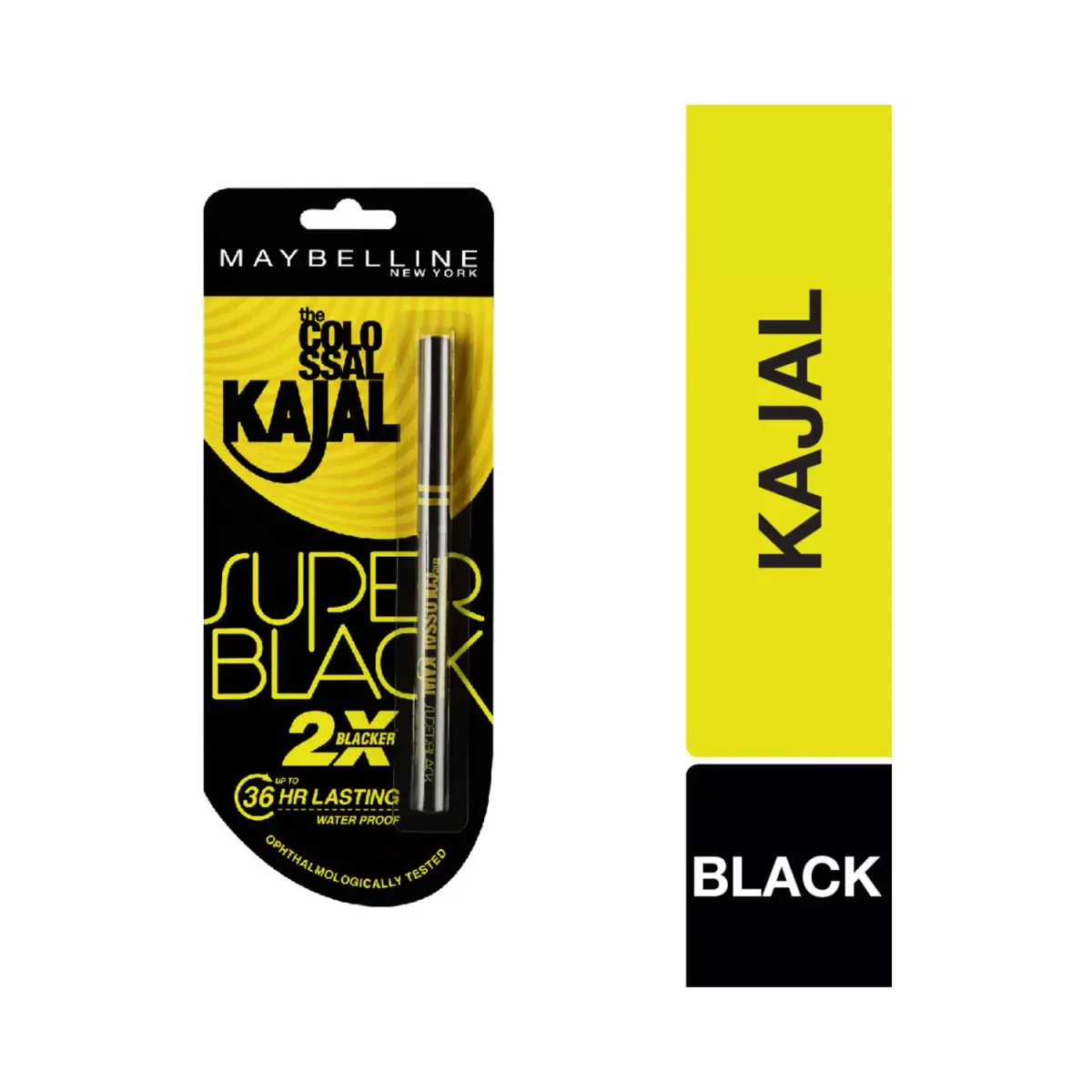 Maybelline New York Colossal Kajal Super Black 3