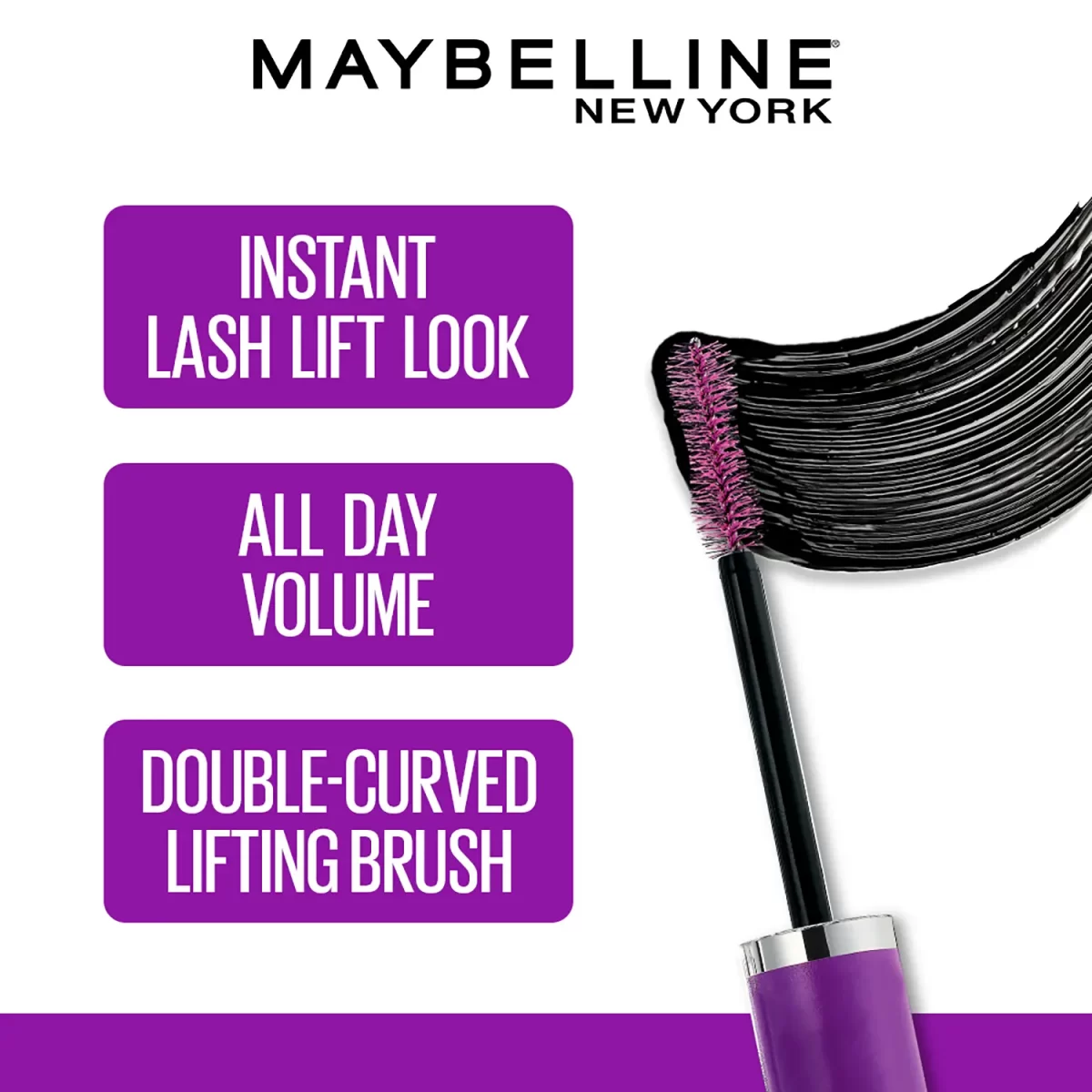 Maybelline New York Falsies Lash Lift Mascara Very Black 2