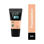 Maybelline New York Fit Me Liquid Foundation Spf 22 Tube 220 Natural Beige 1