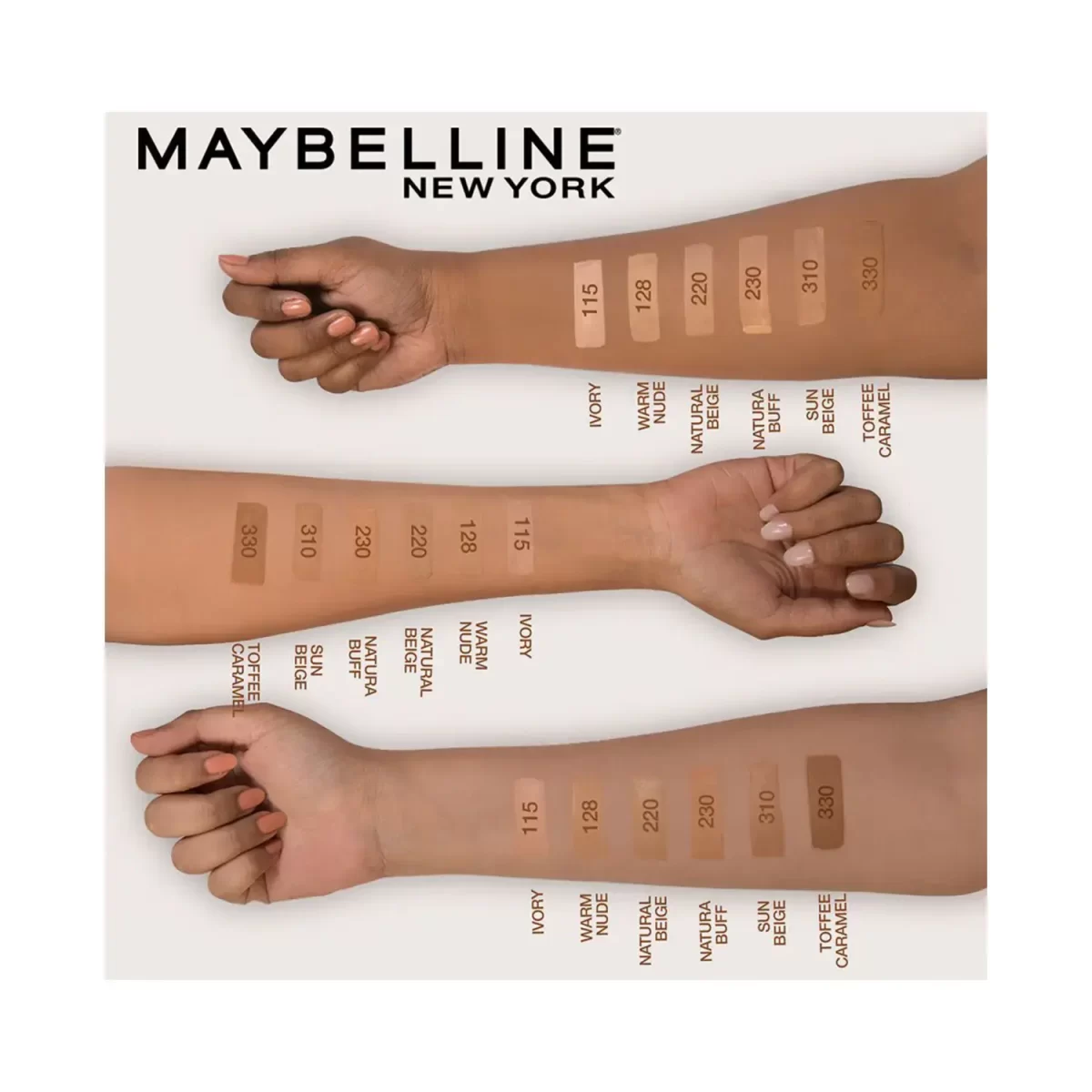 Maybelline New York Fit Me Liquid Foundation Tube Spf 22 115 Ivory 5