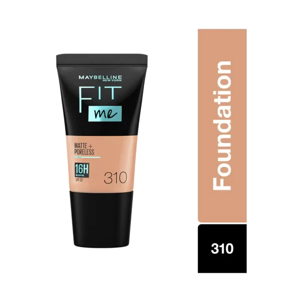 Maybelline New York Fit Me Liquid Foundation Tube Spf 22 310 Sun Beige 3