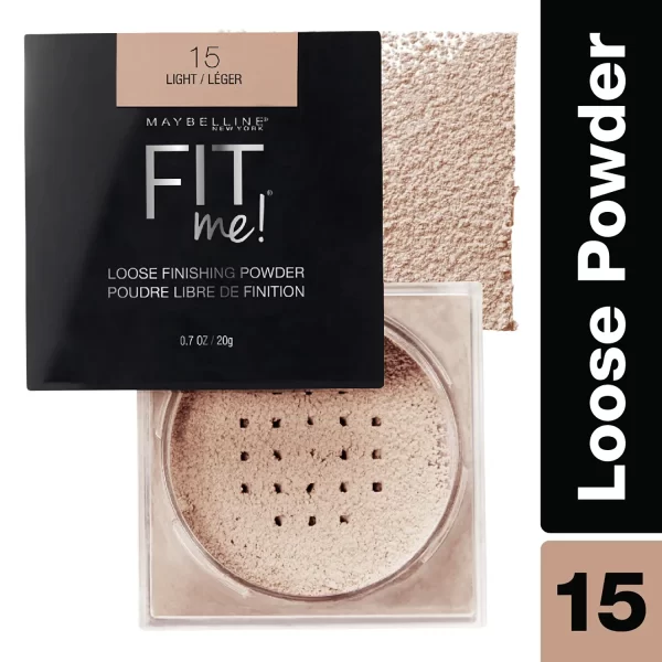 Maybelline New York Fit Me Loose Finishing Powder 15 Light 1