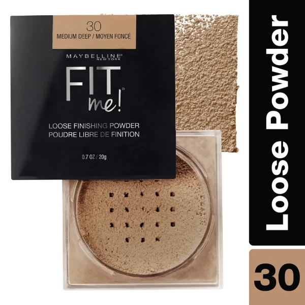 Maybelline New York Fit Me Loose Finishing Powder 30 Medium Deep 1