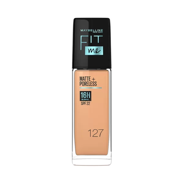 Maybelline New York Fit Me Matte + Poreless Liquid Foundation Spf 22 127 Golden Honey 4