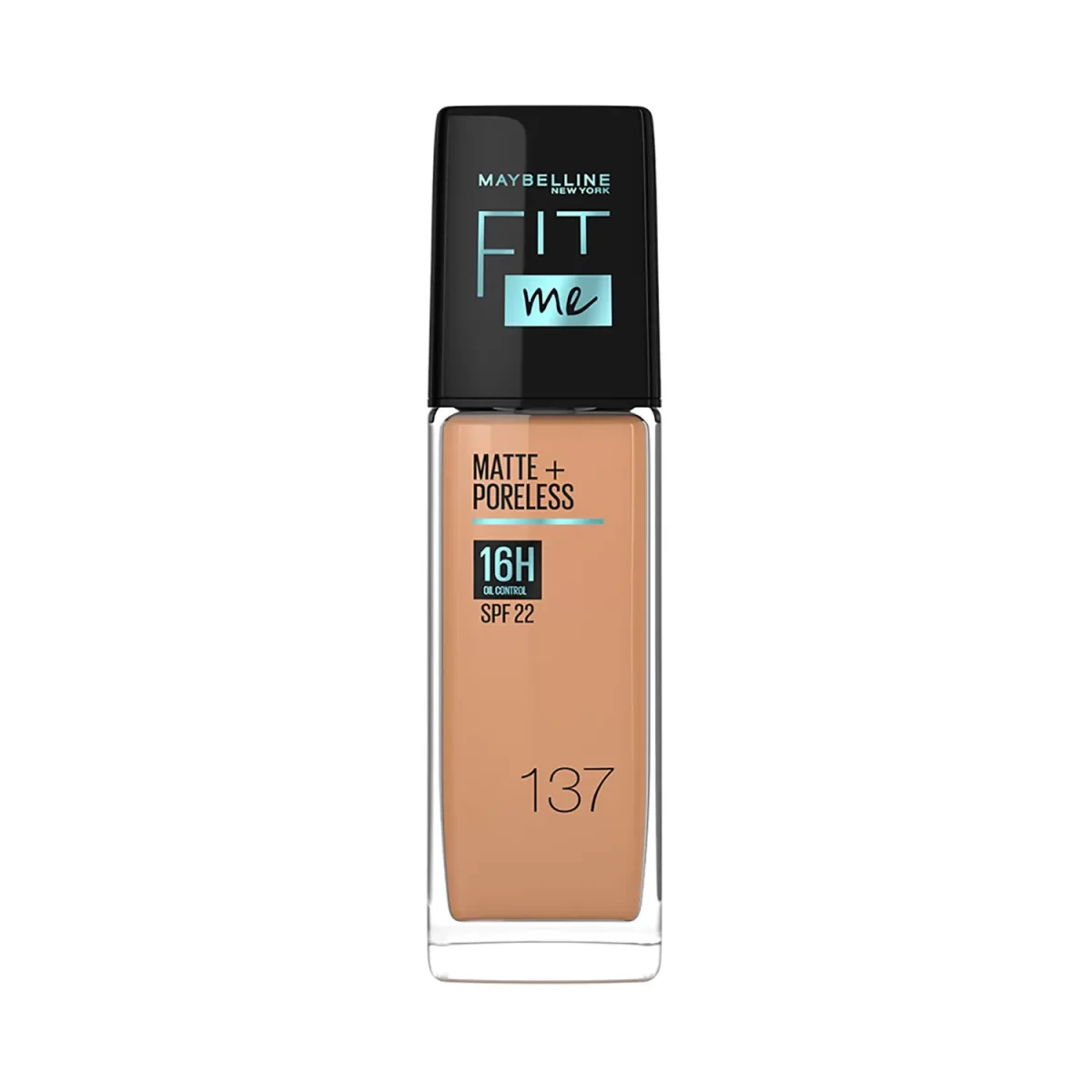 Maybelline New York Fit Me Matte + Poreless Liquid Foundation Spf 22 137 Golden Tan 5