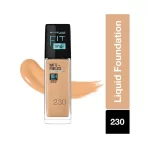 Maybelline New York Fit Me Matte + Poreless Liquid Foundation Spf 22 230 Natural Buff 1