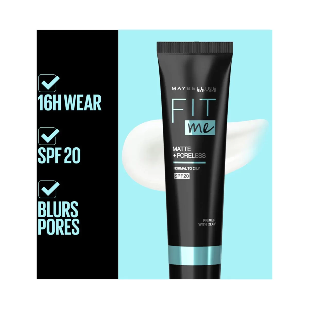 Maybelline New York Fit Me Matte + Poreless Primer Spf 20 3