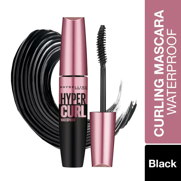 Maybelline New York Hyper Curl Waterproof Mascara Very Black 1