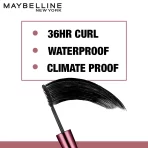 Maybelline New York Hyper Curl Waterproof Mascara Very Black 2