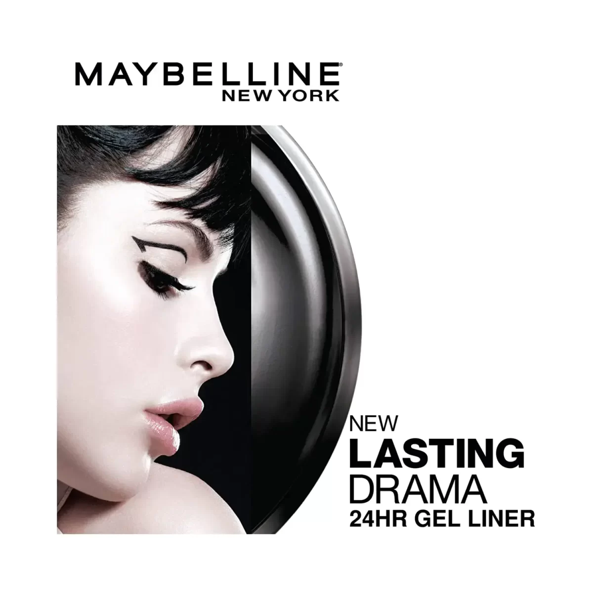 Maybelline New York Lasting Drama Gel Eyeliner With Expert Eyeliner Brush 6