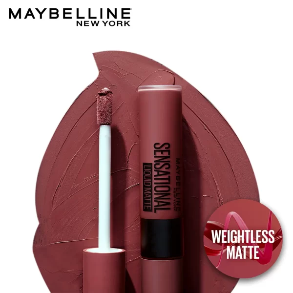 Maybelline New York Sensational Liquid Matte Lipstick 06 Best Babe 2