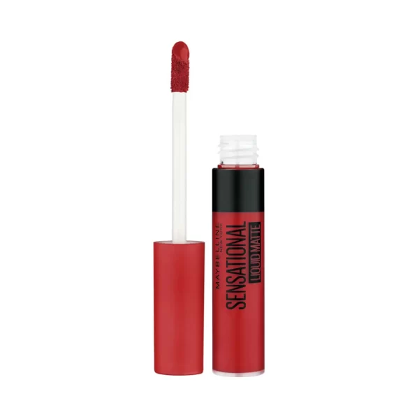 Maybelline New York Sensational Liquid Matte Lipstick 14 Red Serenade 2