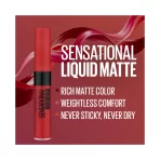 Maybelline New York Sensational Liquid Matte Lipstick 14 Red Serenade 5