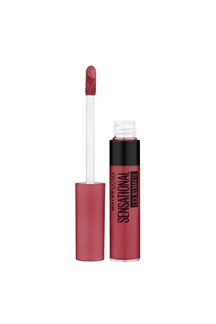 Maybelline New York Sensational Liquid Matte Lipstick 22 Peach Addict 2