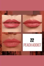 Maybelline New York Sensational Liquid Matte Lipstick 22 Peach Addict 3