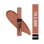 Maybelline New York Sensational Liquid Matte Lipstick Nu01 Bare It All 1