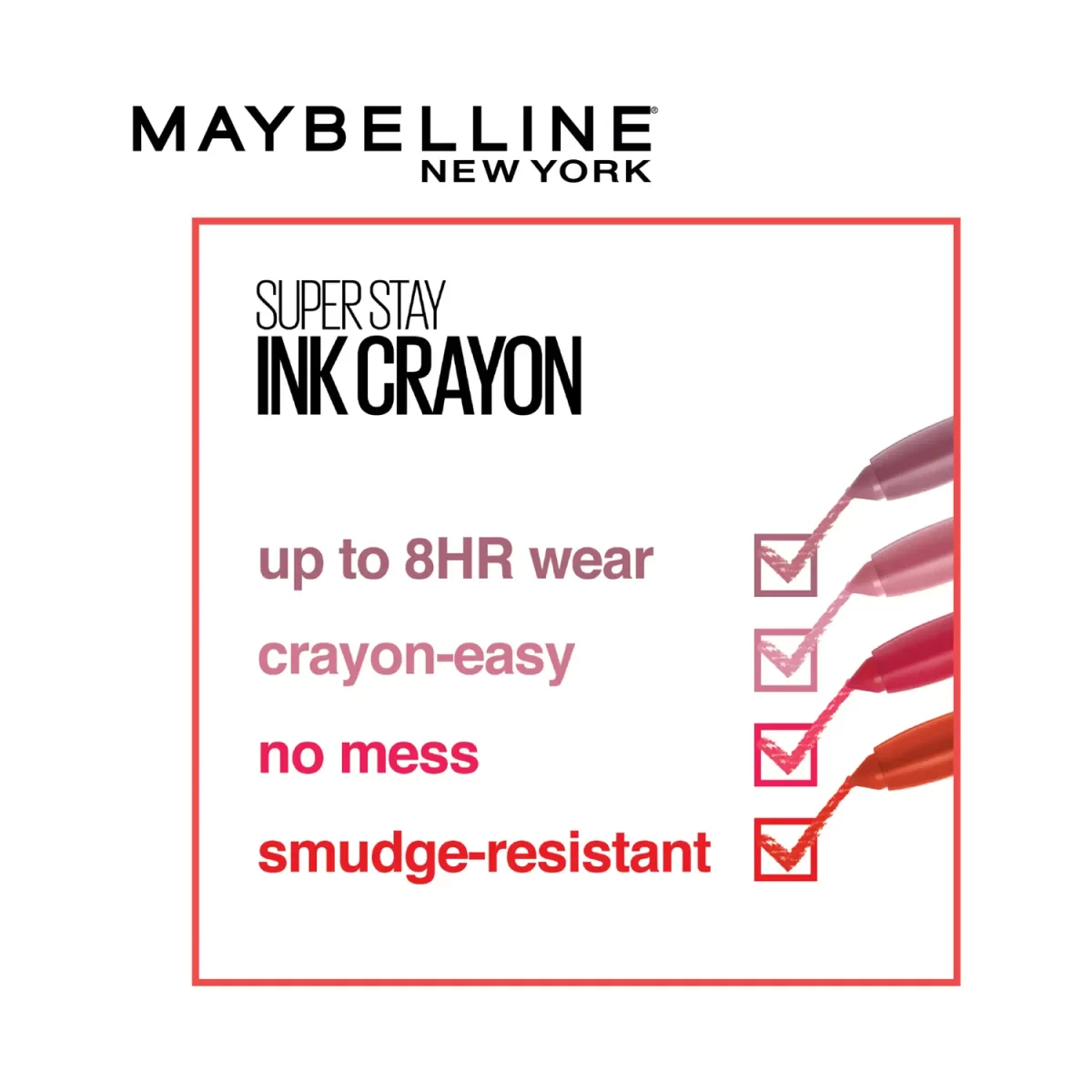 Maybelline New York Super Stay Ink Crayon Lipstick