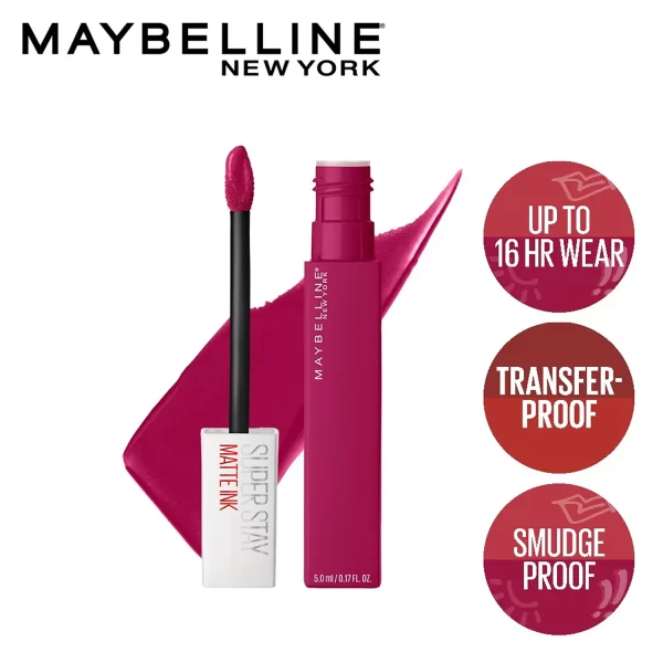 Maybelline New York Super Stay Matte Ink Liquid Lipstick 120 Artist 2