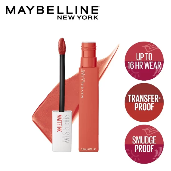 Maybelline New York Super Stay Matte Ink Liquid Lipstick 210 Versatile 2