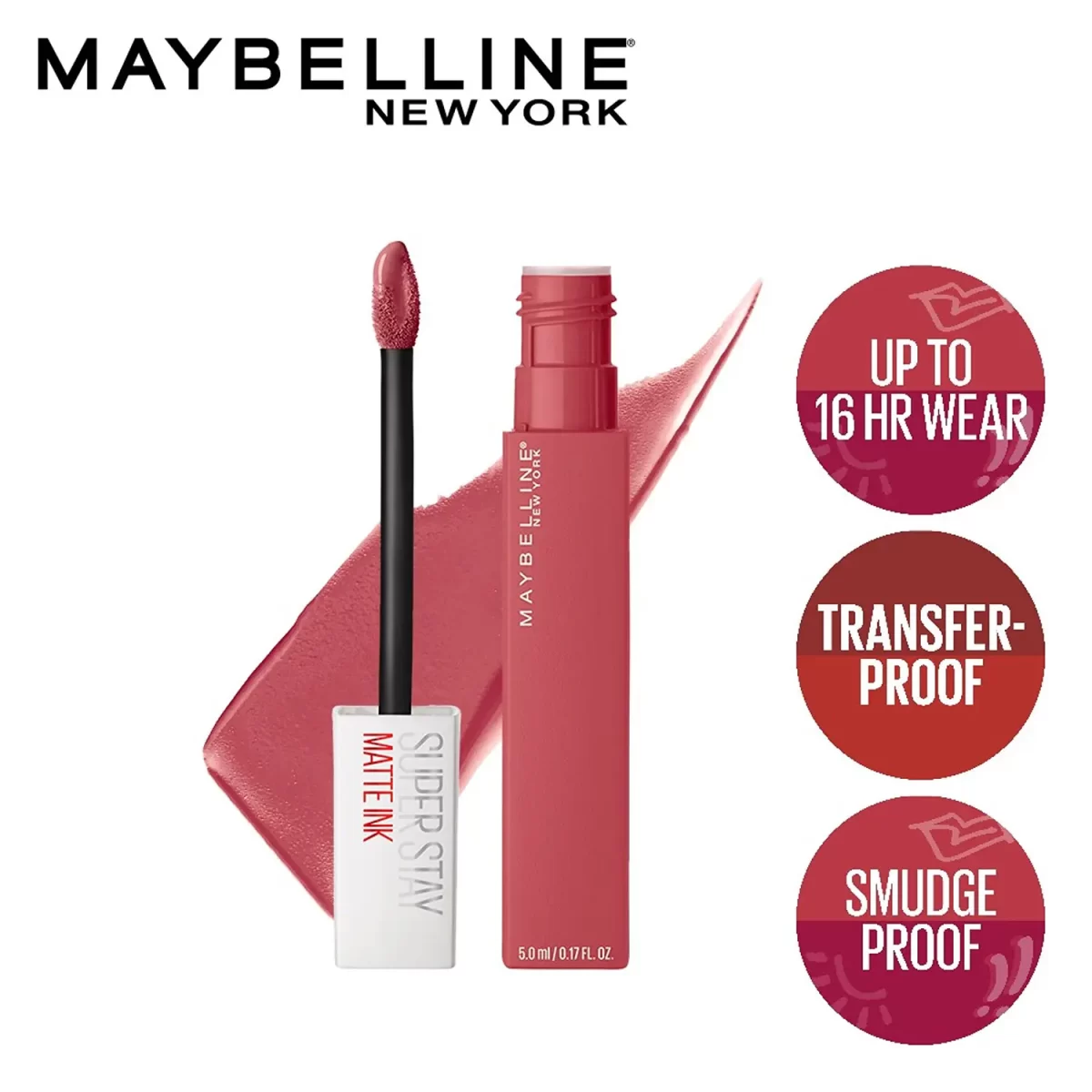 Maybelline New York Super Stay Matte Ink Liquid Lipstick 225 Delicate 2