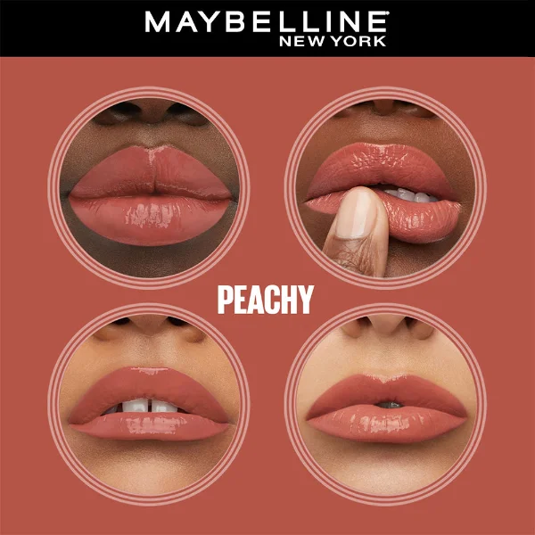 Maybelline New York Super Stay Vinyl Ink Liquid Lipstick Peachy 3