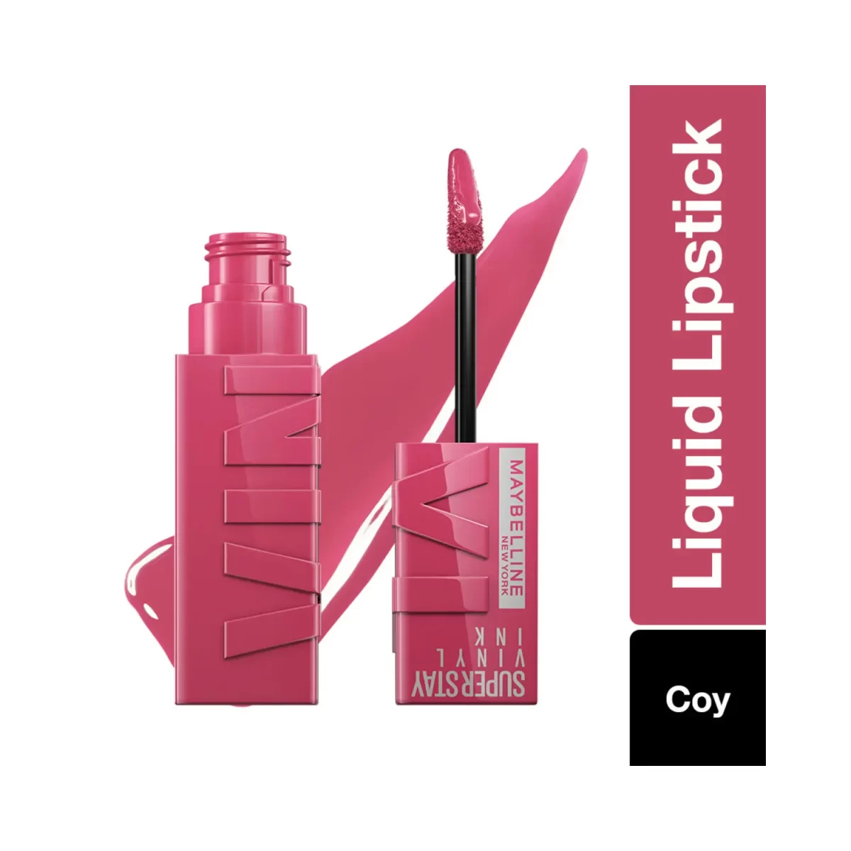 Maybelline New York Superstay Vinyl Ink Liquid Lipstick Coy 1