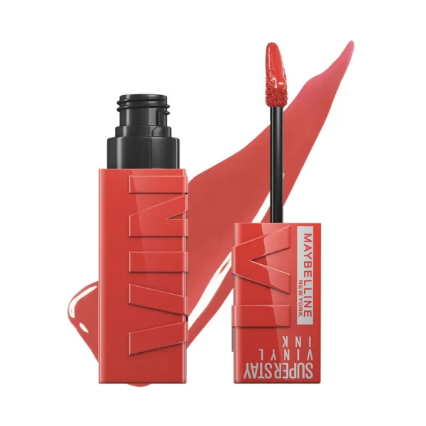 Maybelline New York Superstay Vinyl Ink Liquid Lipstick Saucy 2