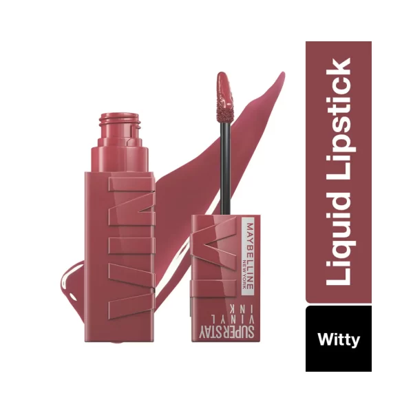 Maybelline New York Superstay Vinyl Ink Liquid Lipstick Witty 1