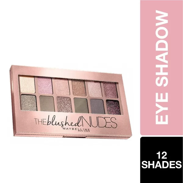 Maybelline New York The Blushed Nudes Eye Shadow Palette Multi Color 1