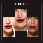 Velvet Matte Lipstick Hot Hot Hot 3