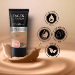 Faces Canada 3 In 1 All Day Hydra Matte Foundation F