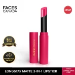 Faces Canada 3 In 1 Long Stay Matte Lipstick 02 Coffee Date Pink 2