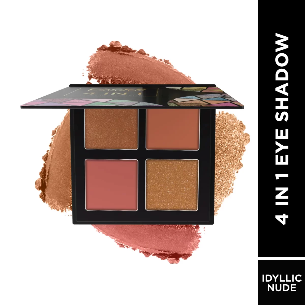 Faces Canada 4 In 1 Quad Eyeshadow Palette 01 Idyllic Nudes