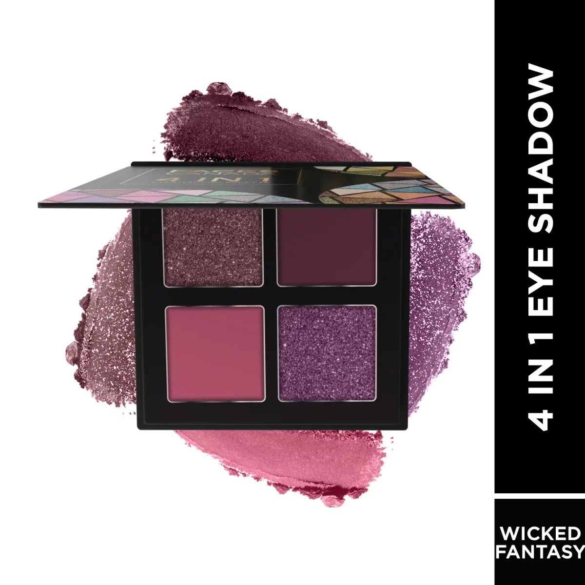 Faces Canada 4 In 1 Quad Eyeshadow Palette 03 Wicked Fantasy