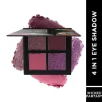 Faces Canada 4 In 1 Quad Eyeshadow Palette 03 Wicked Fantasy