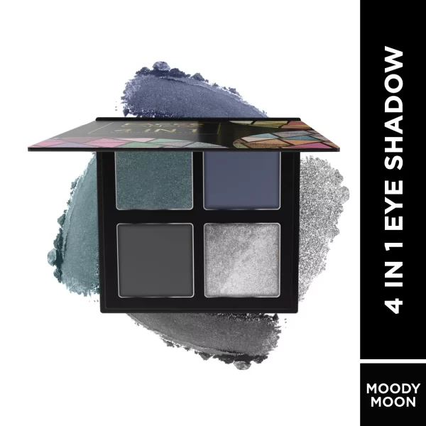 Faces Canada 4 In 1 Quad Eyeshadow Palette 06 Moody Moon