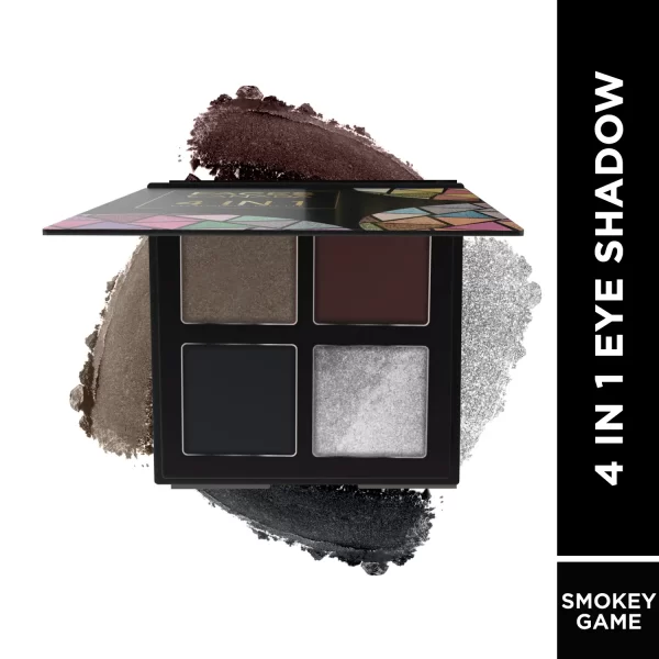 Faces Canada 4 In 1 Quad Eyeshadow Palette 07 Smokey Game