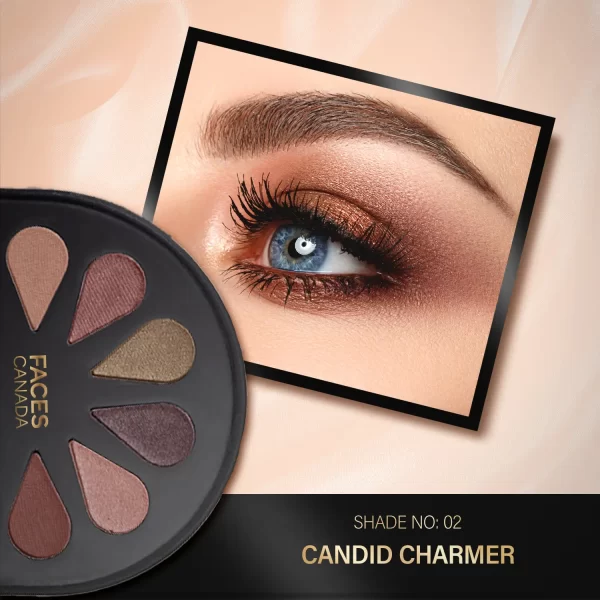 Faces Canada 6 In 1 Eyeshadow Palette 02 Candid Charmer C