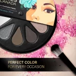 Faces Canada 6 In 1 Eyeshadow Palette 03 Smokey Diva D