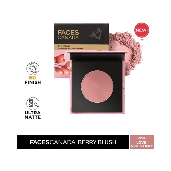 Faces Canada Berry Blush 03 Love Vibes Only B