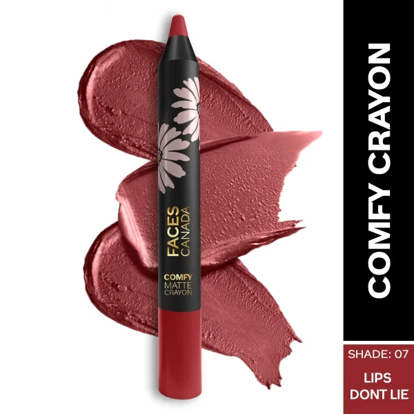 Faces Canada Comfy Matte Crayon 07 Lips Don't Lie 1