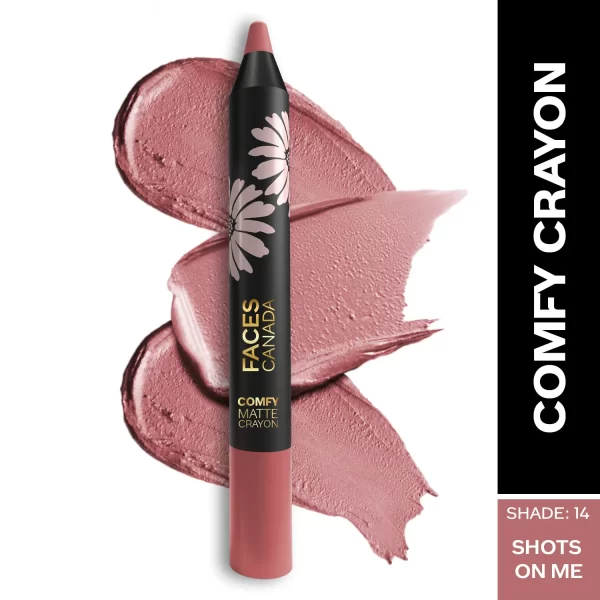 Faces Canada Comfy Matte Crayon 14 Shots On Me A